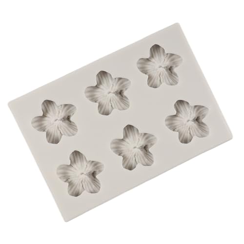 Flower Silicone Mold Hibiscus Flower Fondant Molds - color: Style A