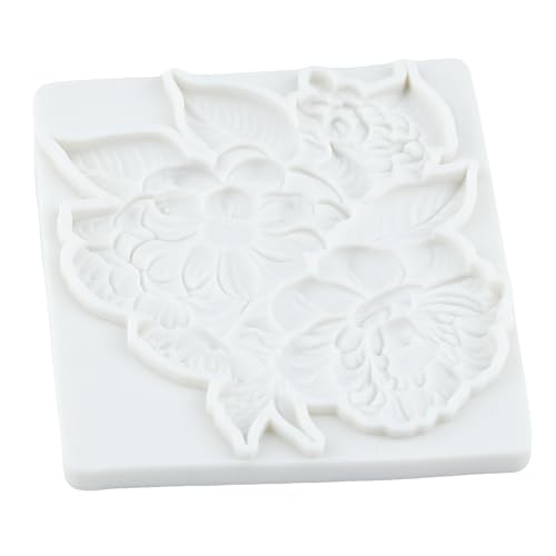 Flower Fondant Molds Peony Flower Silicone Chocolate Mold - color: Style 24