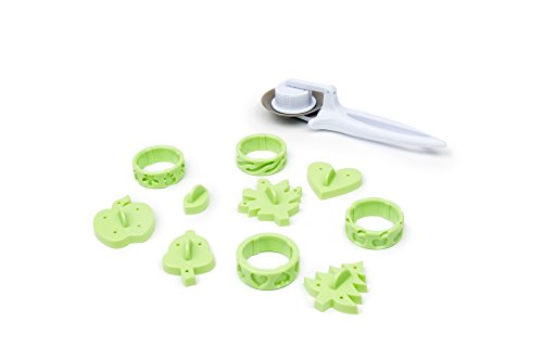 Fox Run Pie Top Cutters and Decorating Kit, 11-Piece Set - style: Pie Decorating Kit