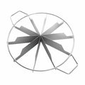 10 Slices Pie Cutter Cookie Cutters Pizza Cutters Stainless Steel Side-Handles - size: 10 Slices Pie Cutter