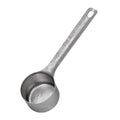 iBasingo Titanium Coffee Scoop 35ml Premium Measuring Spoon Silver Ti1128T - color: Crystalline Silver