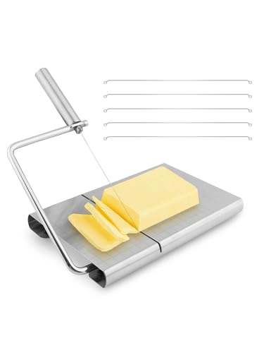 Cheese Slicer Graduated Board + 6 Extra Replaceable Wires