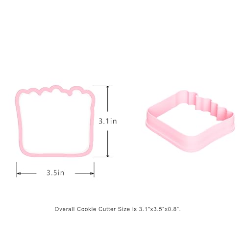 Cookie Cutter and Stencil Bundle Royal Icing Cookies Stencils Paint Your Own Biscuit Bakery Starter Kits Royal Icing Fondant Cutters Birthday Wedding Holiday Cookies Painting Coloring Pages Comb - style: Birthday Candles