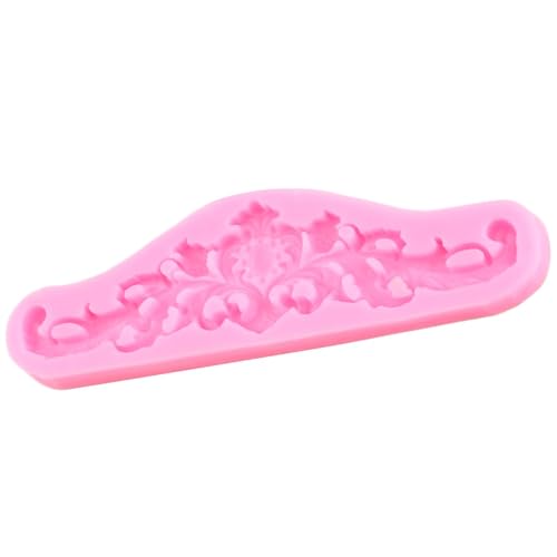 Baroque Style Fondant Mold Curlicues Scroll Silicone Mold - color: Style B