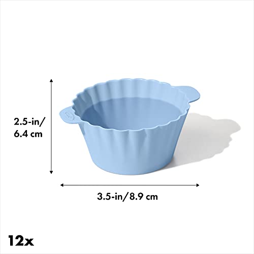 OXO Good Grips Reusable Silicone Baking Cups - 12 Pack