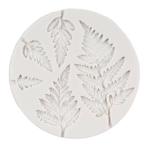 Leaf Silicone Mold Rose Maple Leaf Fondant Molds Set Of 6 - color: Style A