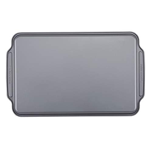 Farberware Nonstick Bakeware Set Includes Baking Cake Pans and Cookie Sheets, 4 Piece, Gray - size: 4-Piece Set A