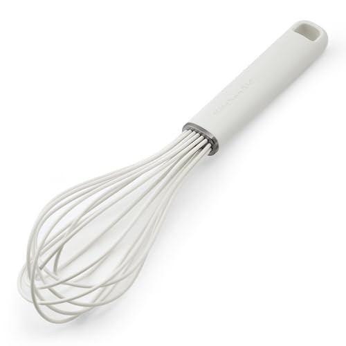 KitchenAid Silicone Whisk - color: Porcelain White
