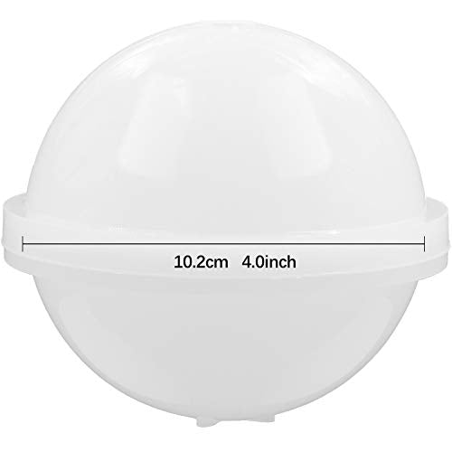 Large Sphere Round Silicone Mold for Resin Epoxy 4inch - size: 4inch