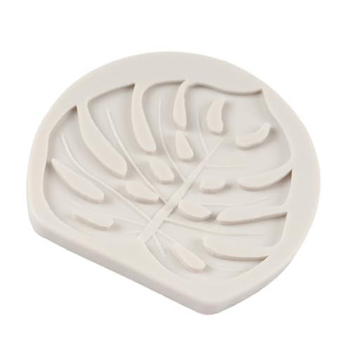 Tropical Leaf Silicone Mold Fern Leaves Fondant Molds Set of 5 - color: Style P