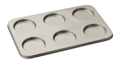 Cuisinart Chef's Classic Nonstick 6-Cup Muffin Top, Champagne - size: 1 Count, style: Muffin Top Pan