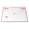 Silicone Pastry Mat Standard 23 x 15 in Nonstick Dough Rolling Mat with Measurements Inch and cm Circles Conversion Charts BPA Free Heat Resistant to 450 F Dishwasher Safe - size: Standard