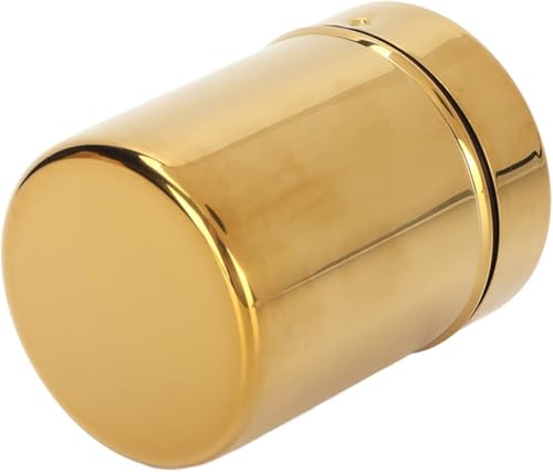 Stainless Steel Powder Shaker, Gold Dredge Shaker Dispenser Fine Mesh Lid