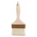Winco 4" Boar Bristle Basting Brush - size: 4", style: Flat