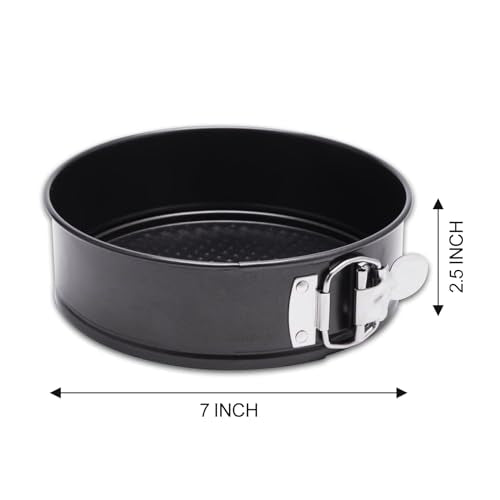 HIWARE 7 Inch Non-stick Springform Cake Pan - Leakproof, Accessories for Instant Pot 6, 8 Qt Pressure Cooker - size: 7-Inch