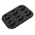Shudyear 1 Pc Donut Pan Doughnut Baking Pan Nonstick Carbon Steel Baking Mold for Homemade Donuts Dessert Baking Oven Tray - size: 1pc-A