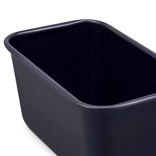 Zyliss E980198 Non-Stick Loaf Tin | 1L/1lb | Carbon Steel | Dark Blue | Bread Tin for Baking/Bakeware | Dishwasher Safe | 5 Year Guarantee - style: Loaf Tin