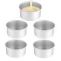 5-Pack 5 x 2 Inch Mini Round Cake Pans, Non-Stick Aluminum Bakeware Set