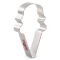 LILIAO Ice Cream Cone Cookie Cutter 4.2 inches (Two Scoop) - size: Two Scoop