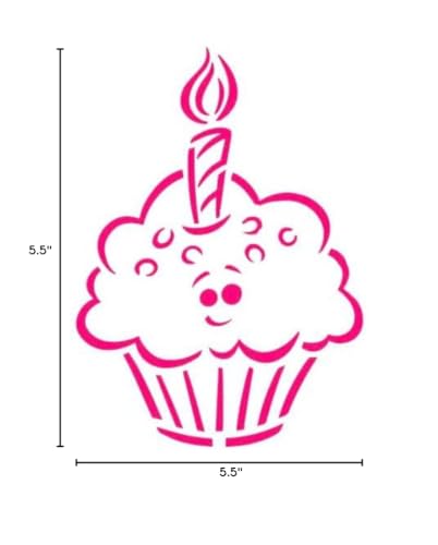 The Cookie Countess Birthday Celebration Stencil Bundle