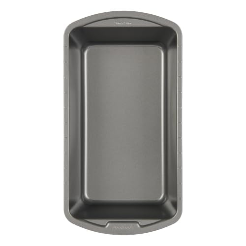 GoodCook Nonstick Loaf Pan Heavy-Duty Steel Bakeware with Easy-Clean Non-Stick Coating, Oven & Dishwasher Safe Pan, 9 x 5-Inch, Gray