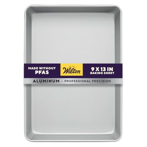 Wilton Aluminum Rectangular Sheet Pan, Made Without PFAS, 9 x 13 in.