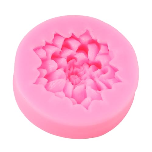Chrysanthemum Flower Silicone Mold Flower Chocolate Fondant Molds - color: Style M