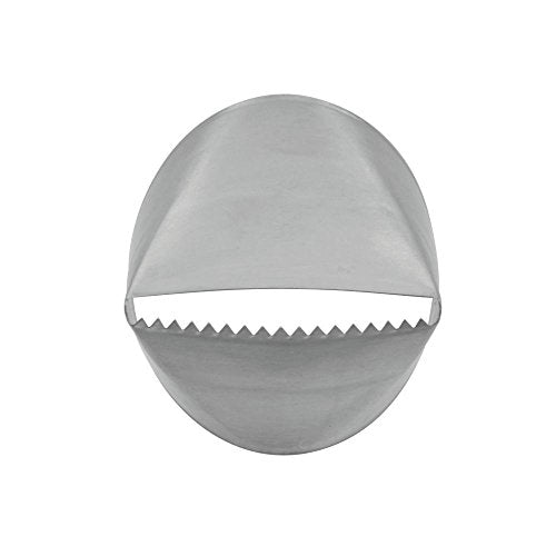 Ateco # 790 - Ribbon Pastry Tip - Stainless Steel, Silver, Small
