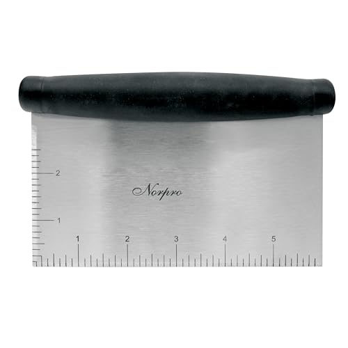 Norpro Grip-EZ Scraper/Chopper,Black - color: Black