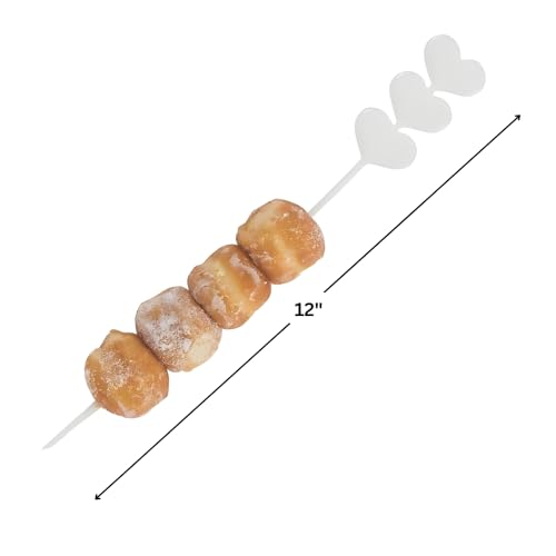 Fun Express Cake Pop Sticks Heart Skewers 25 Pack