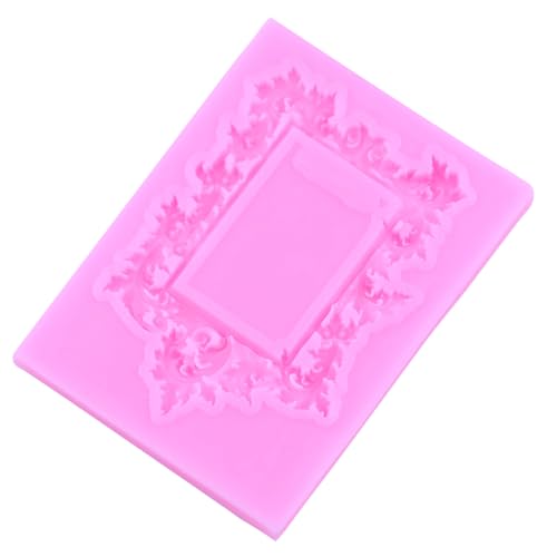 Mujiang Photo Frame Fondant Mold Picture Frames Silicone Molds Set Of 4 - color: Style BB