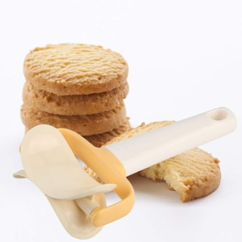 Rolling Biscuit Cutters, Rolling Cookie Cutters Dough Cookie Roller Cutter Biscuit Rolling Crimped Cutter Baking Tool Pastry Maker Rolling Square Cutter Biscuit Ravioli Cutter (3 Piece Set) - size: 3 Piece Set