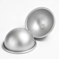 Dome Cake Pan 5 Inch, Aluminum Hemisphere Cake Mold, Ball Shape - size: 5 Inch