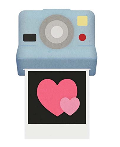 Mvchifay Cutting Dies Metal Stencils Scrapbooking Tool DIY Craft Carbon Steel Embossing Template for Paper Card Making (''Camera & Hearts- 5.4x12cm''), XKAI01075 - color: Camera & Hearts-5.4x12cm