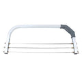 Qiilu Adjustable Cake Leveler, Bright White Adjustable Wire Cake Cutter Leveler Stainless Steel Baking Tools