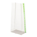 Restaurantware Clear Plastic Gusset Bags, Flat Bottom, 3 x 6 1/2 In, 100 Ct - size: 3" x 2" x 6.5" - Wicker Dispensing