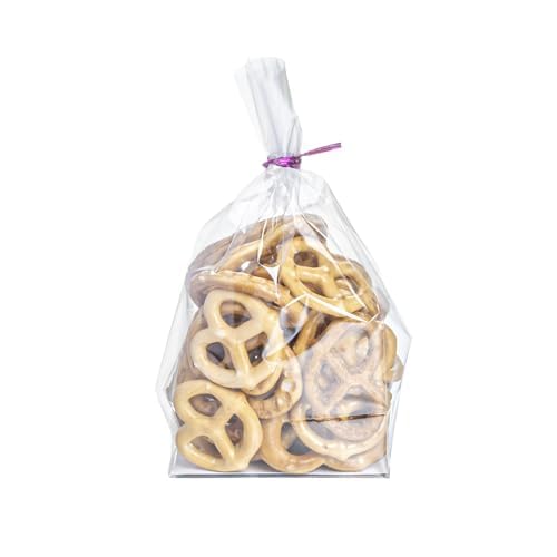 Restaurantware 3 x 2 x 6 1/2 In Clear Plastic Gusset Bags, 100 Count - size: 3" x 2" x 6.5" - Standard