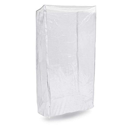 New Star Foodservice Commercial-Grade Clear Plastic Sheet Pan/Bun Pan Rack Cover, 20-Tier, 28" L x 23" W x 61" H (Pack of 12) - size: 28" x 23" x 61", 20-Tier, Single (Pack of 12)