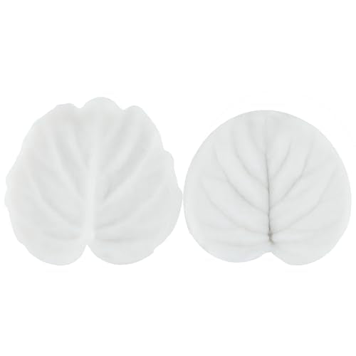 Sijiangmold Leaf Silicone Veining Mold Leaf Veined Fondant Molds Set of 4 - color: Style H