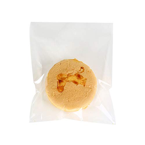 Brandon-super 100 Pcs Clear Flat Cello Cellophane Treat Bags Good for Bakery,Popcorn,Cookies,Candies,Dessert 1.2mil.Give Metallic Twist Ties! (9"x12") - size: 9 x 12 inches (Pack of 100)