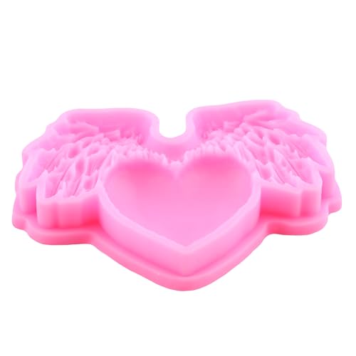 Mujiang Angels Wings Fondant Silicone Molds Set Of 2 - color: Style E