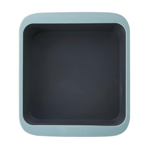 Chicago Metallic 8x8 Square Silicone Cake Pan - style: Square Cake Pan