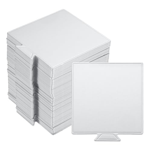 uxcell Mini Cake Boards, Grease Proof 7.2 x 7.2 cm/2.8 x 2.8" Black 100pcs - color: Silver Tone, size: 2.8 x 2.8 inch