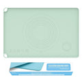 Silicone Baking Mat, Dough Rolling Mat, Pastry Mat for Rolling Dough, Silicone Rolling Mats for Pizza, Pie, Macaron, Bread (Sage Green, 24"×16") - color: Sage Green