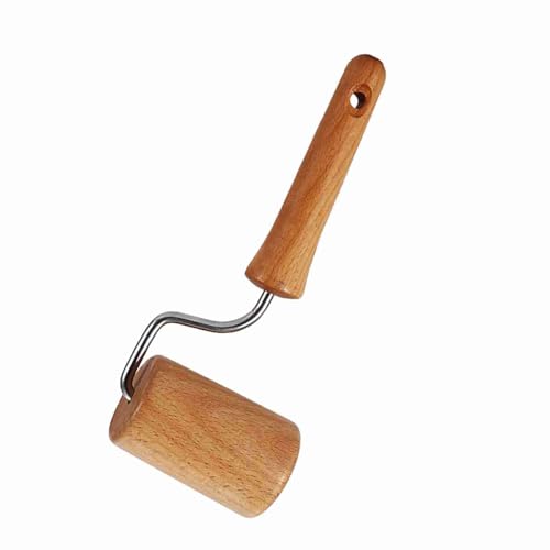 Small Rolling Pin, Pizza Dough Roller, Non Stick Wood Pastry Roller, Kitchen Wooden Rolling Pins for Baking Cooking Cookie Bread Tortilla Dumpling Fondant Clay (Style 4) - size: Style 4