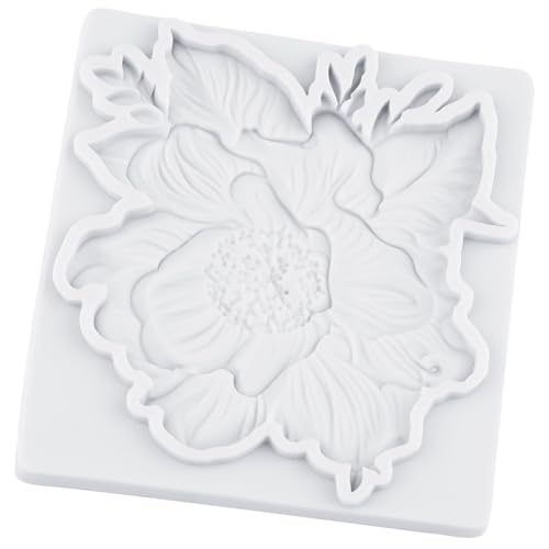 Flower Silicone Mold Hydrangea Camellia Fondant Molds Set of 4 - color: Style K