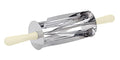 O'Creme Revolving Croissant Cutter with Stainless Steel Blades and Plastic Handles, Roller for Cutting out Triangles 3-3/4 Inch x 8-1/2 Inch for Crescent Pastry or Crescent Bread - size: 3-3/4" x 8-1/2" Triangle