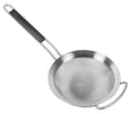 Kuhn Rikon Essential Large Strainer – Stainless Steel Fine Mesh for Sieving, Draining & Blanching – Wide Rim for Stability - style: Essential Large Strainer