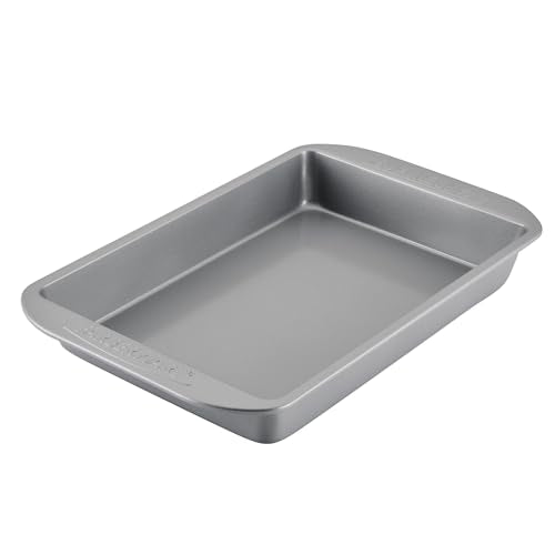 Farberware Nonstick Bakeware 9-Inch x 13-Inch Rectangular Cake Pan, Gray - color: Gray