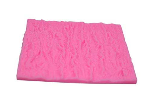Tree Bark Texture Fondant Impression Lace Mold Silicone Mat